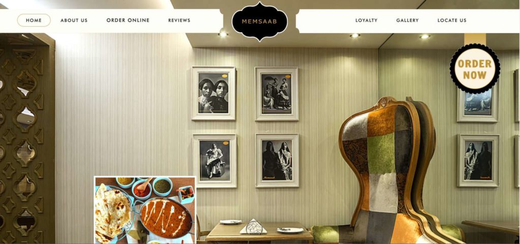 Memsaab Curry & Tandoor's Homepage