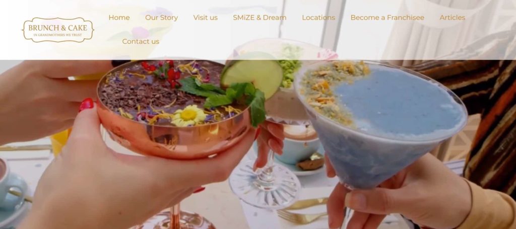 Brunch & Cake's Homepage