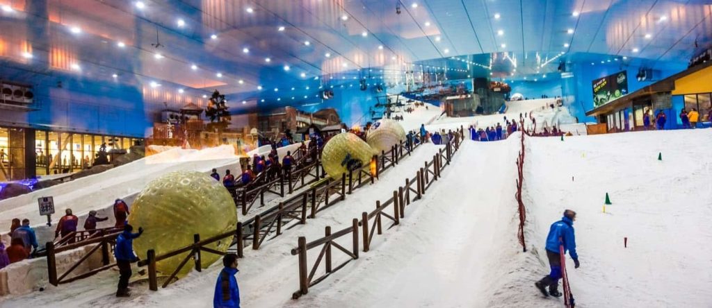 Go Skiing at Ski Dubai