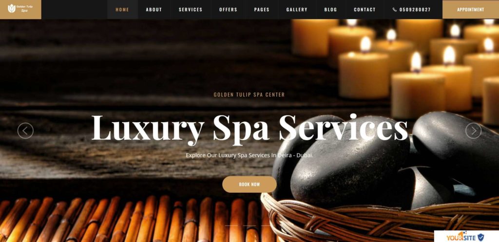 Golden Tulip Spa's Homepage