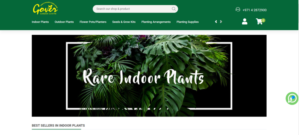 Gover Garden Center's Homepage