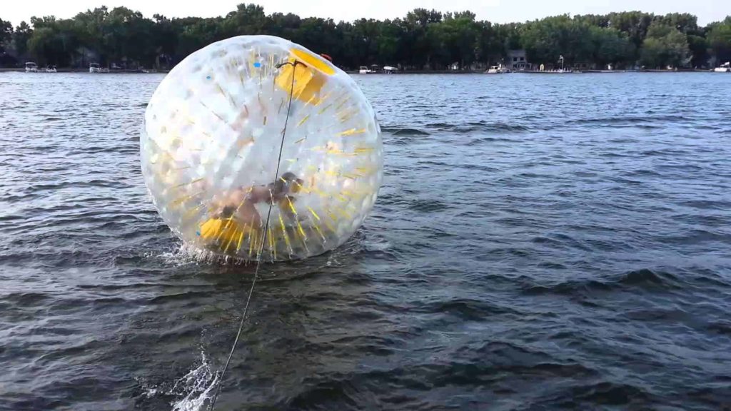 Have a Fun Water Zorbing at Abu Dhabi Marine