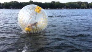 Have a Fun Water Zorbing at Abu Dhabi Marine