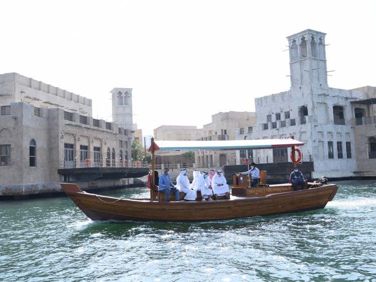 Ride an Abra Down Dubai Creek
