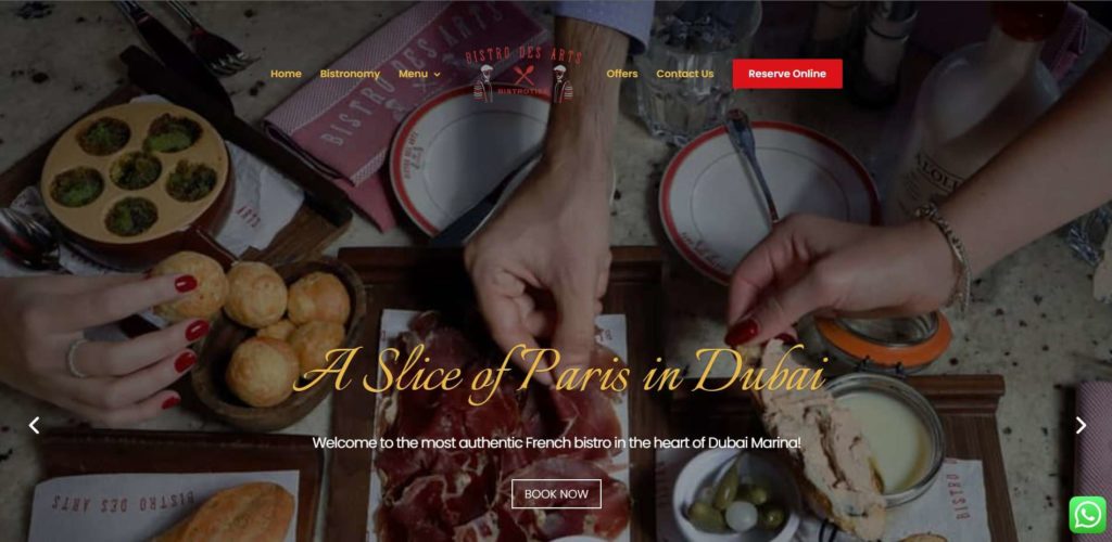 Sample a Slice of Paris at the Bistro Des Arts