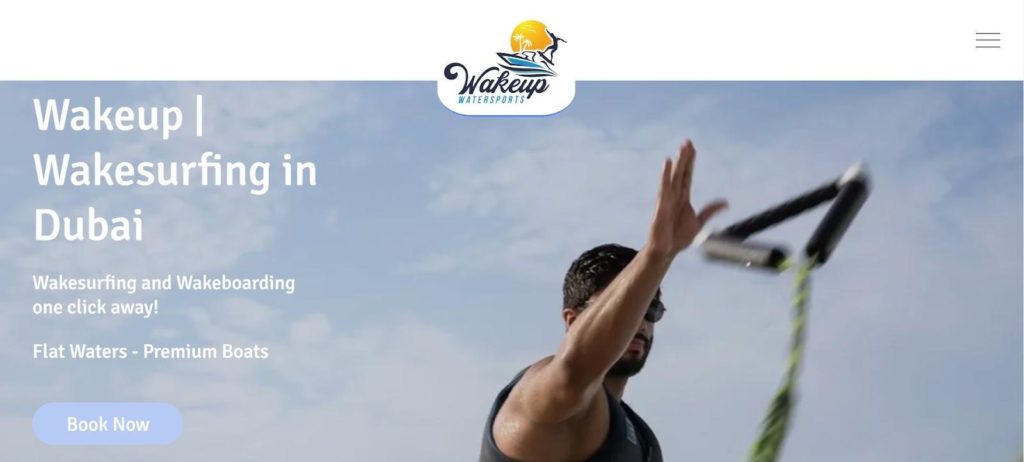 Wake Up Watersports Homepage