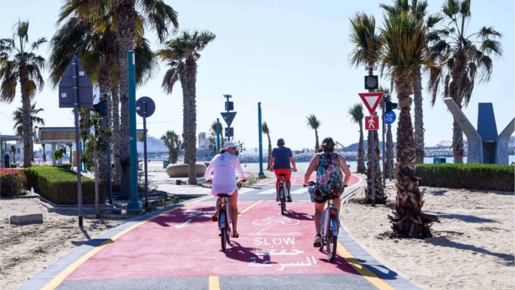 Dubai Marina Cycle Track