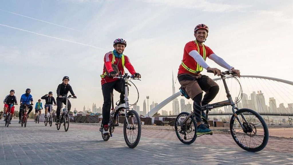 Dubai Water Canal Cycle Track