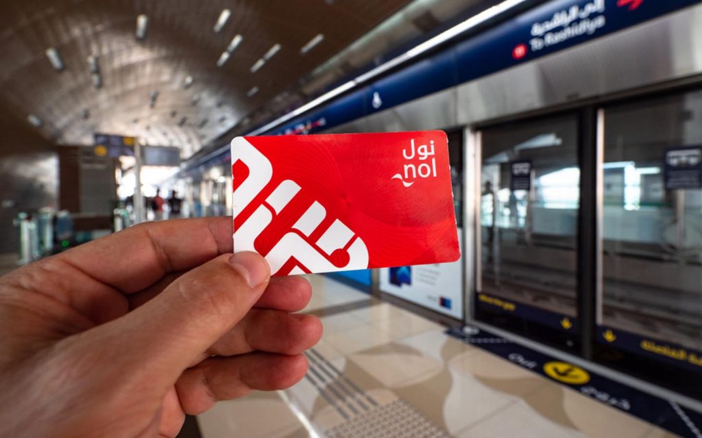Fares for the Dubai Nol Card