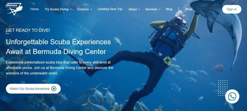 Have an unforgettable dive at Bermuda Diving Center