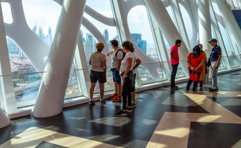 See the City from the Sky Deck
