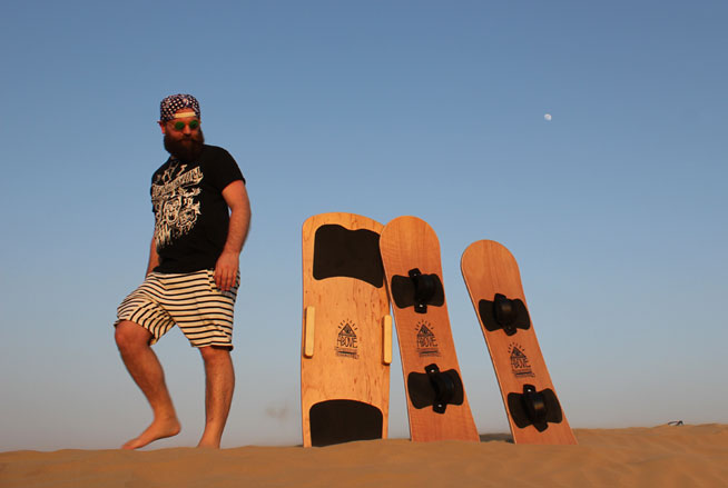 Tips When Sandboarding in Dubai