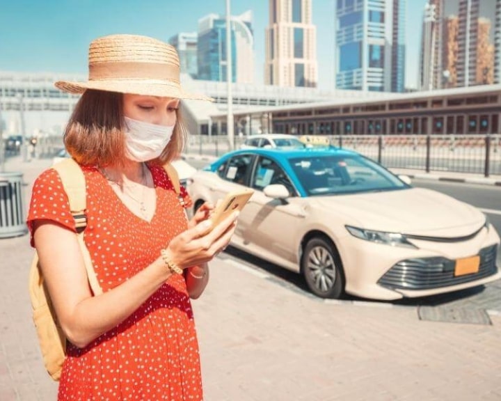 Use a ride-hailing app