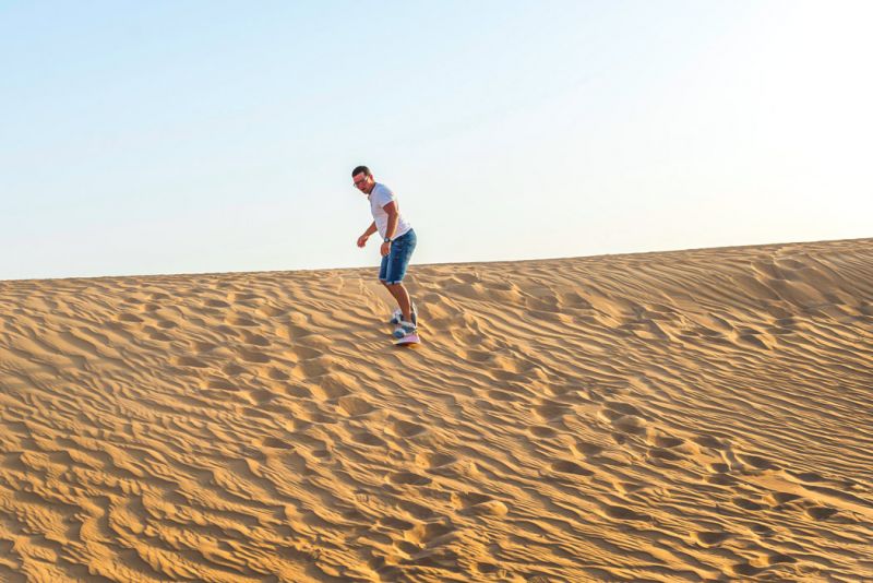 What is Sandboarding