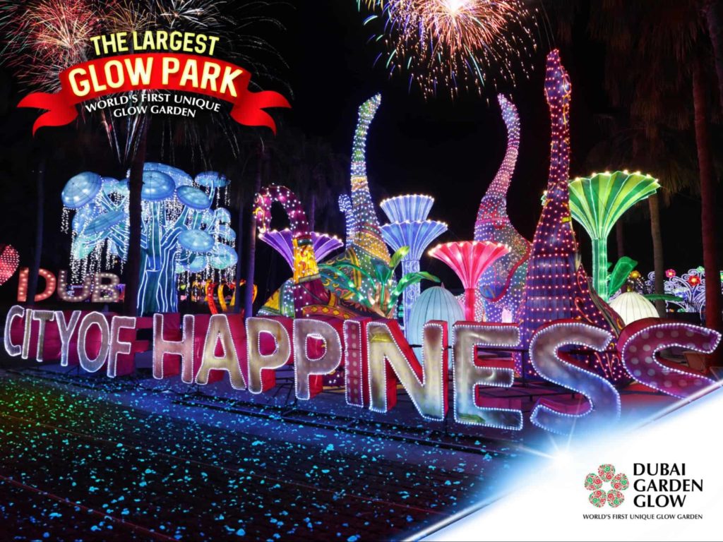 Be Mesmerized with Dubai Garden Glow