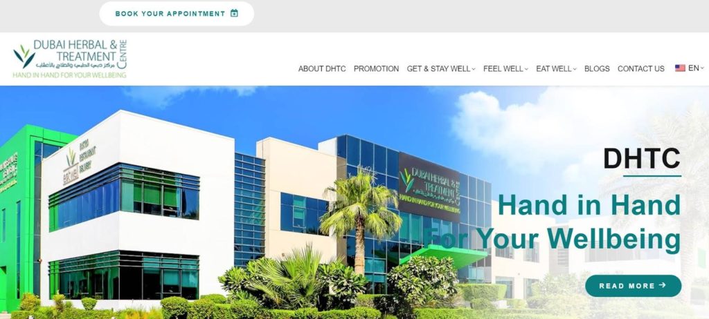 Dubai Herbal and Treatment Center Homepage
