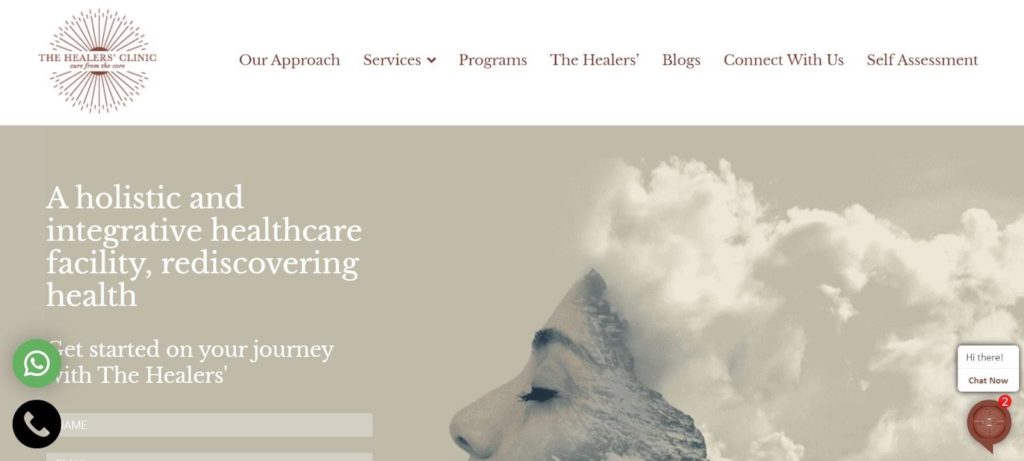 The Healer’s Clinic Homepage