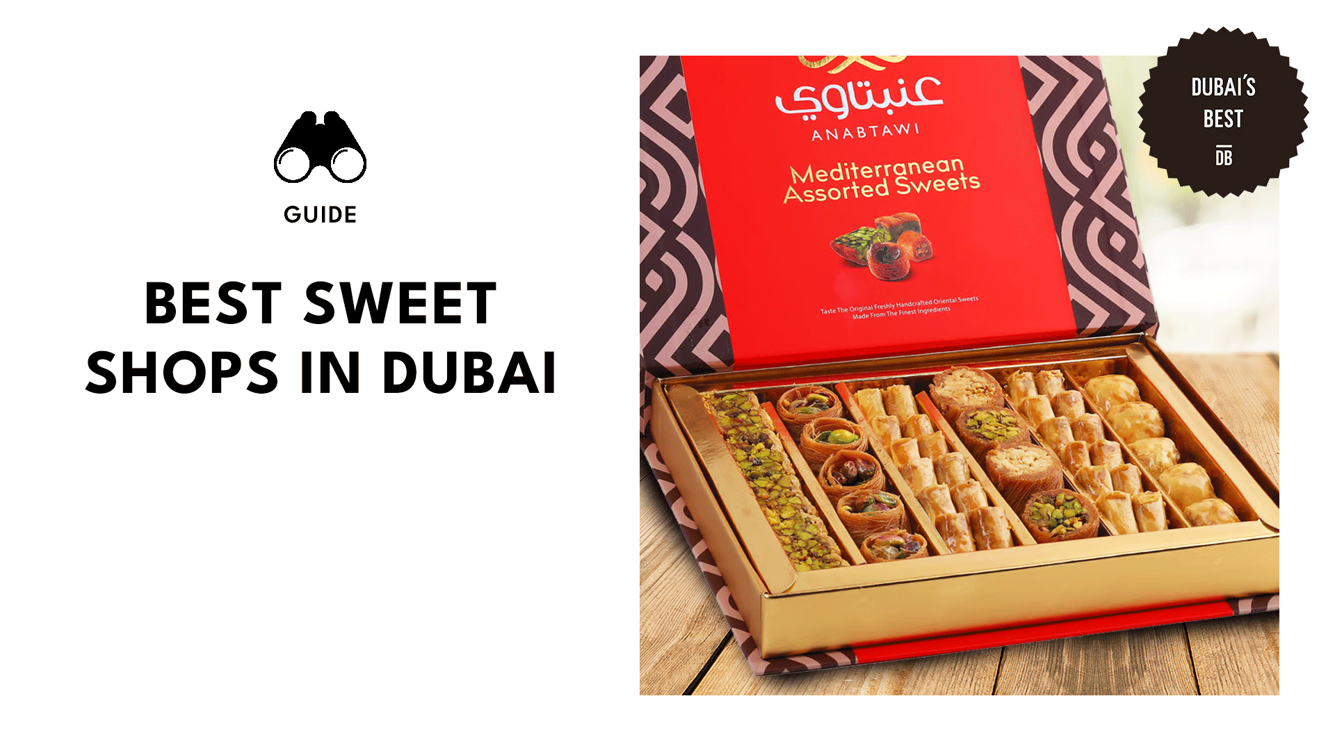 Best Sweet Shops in Dubai