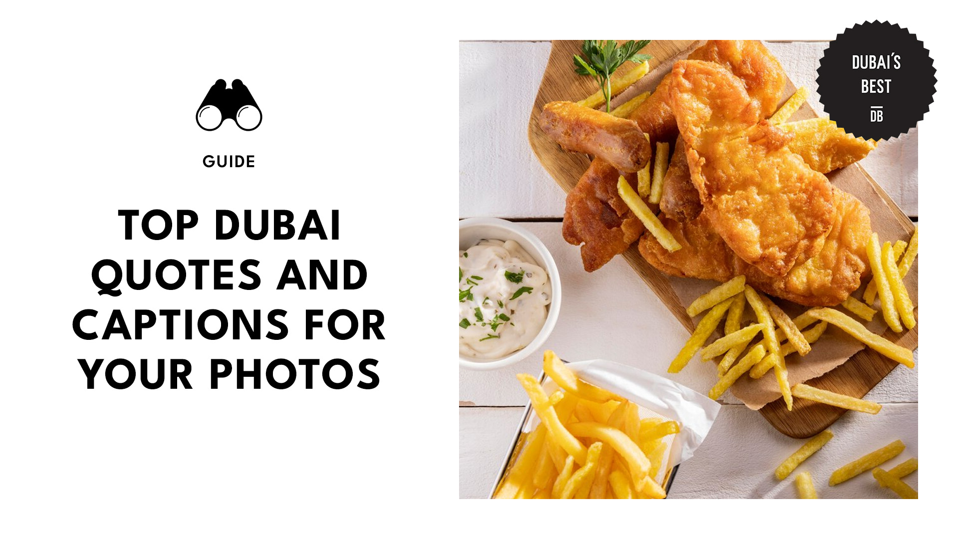 Best Fish and Chips in Dubai
