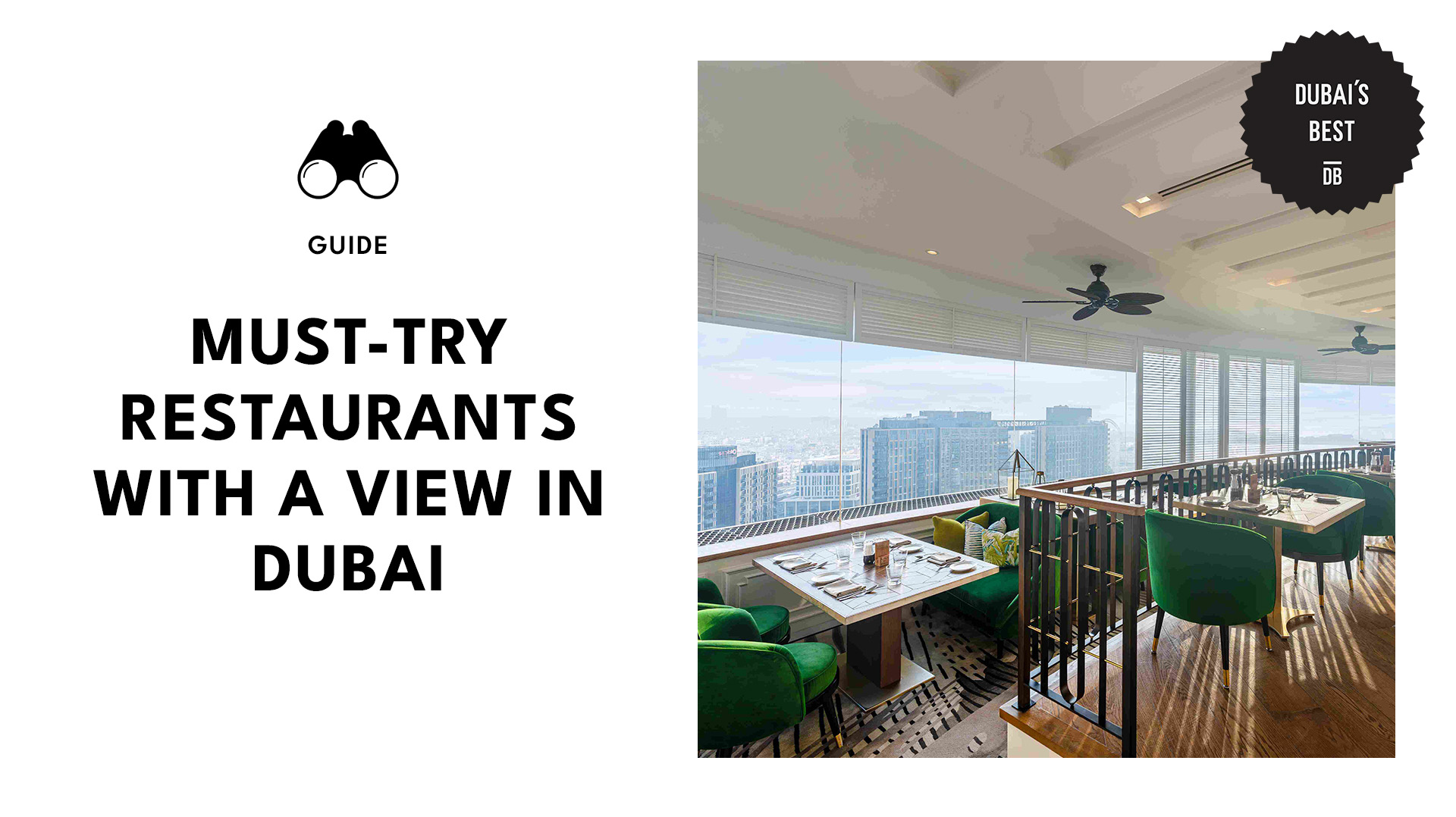 Best Restaurants with a View in Dubai