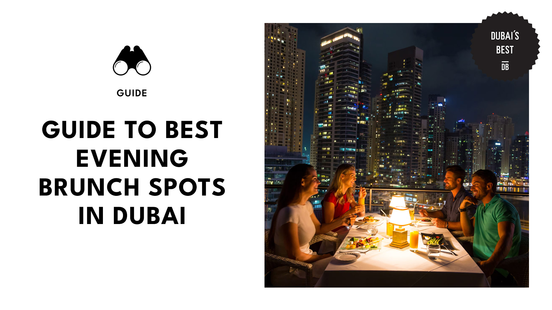 Best Evening Brunch Spots in Dubai