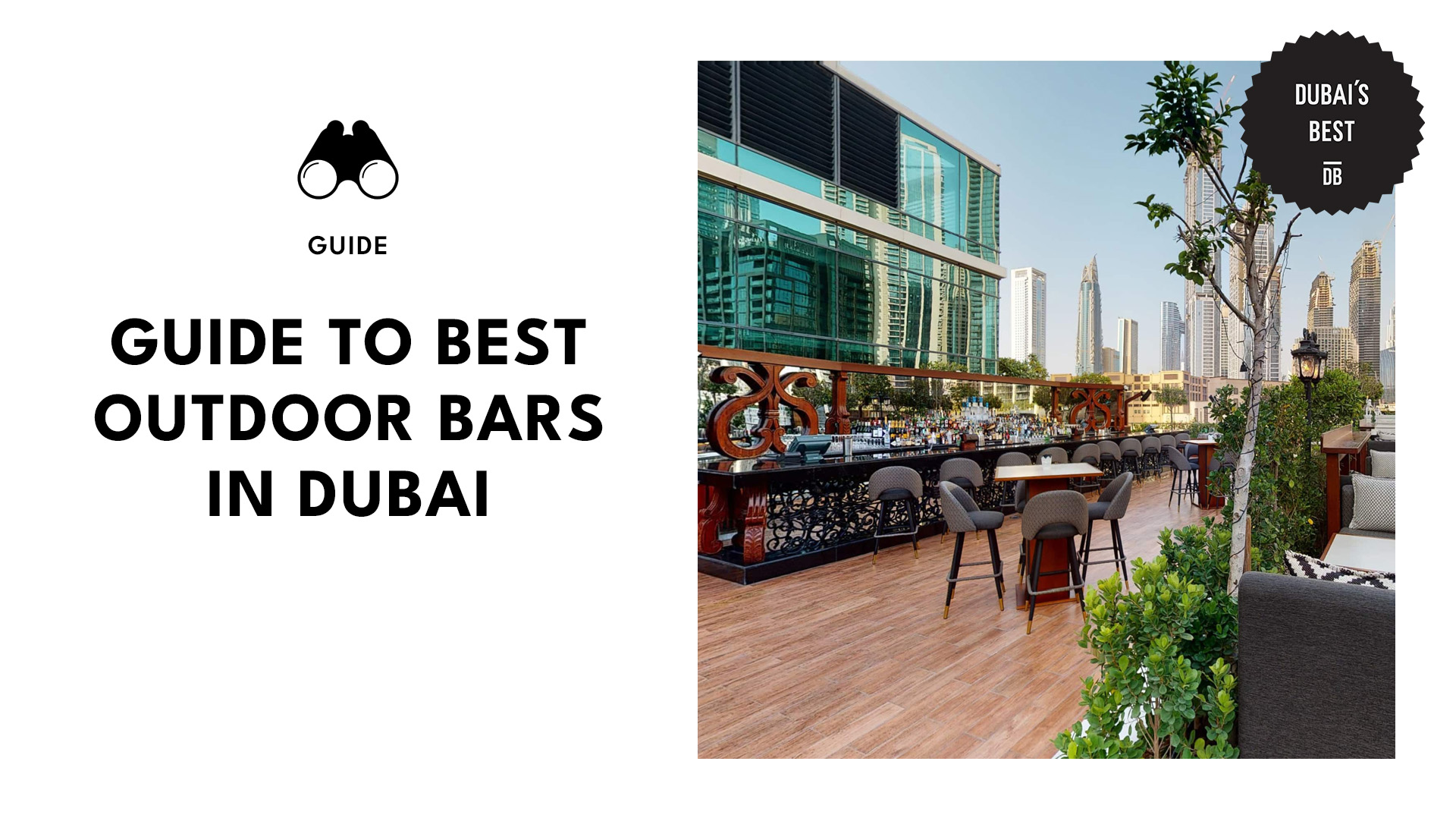 Best Outdoor Bars in Dubai