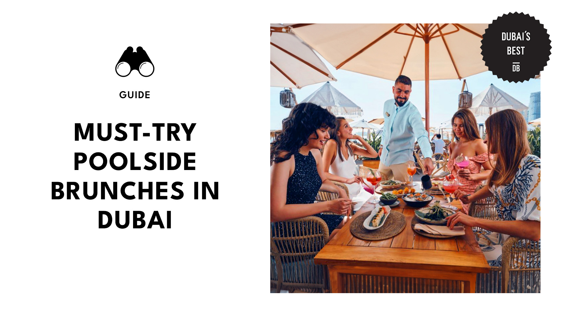 Best Poolside Brunches in Dubai