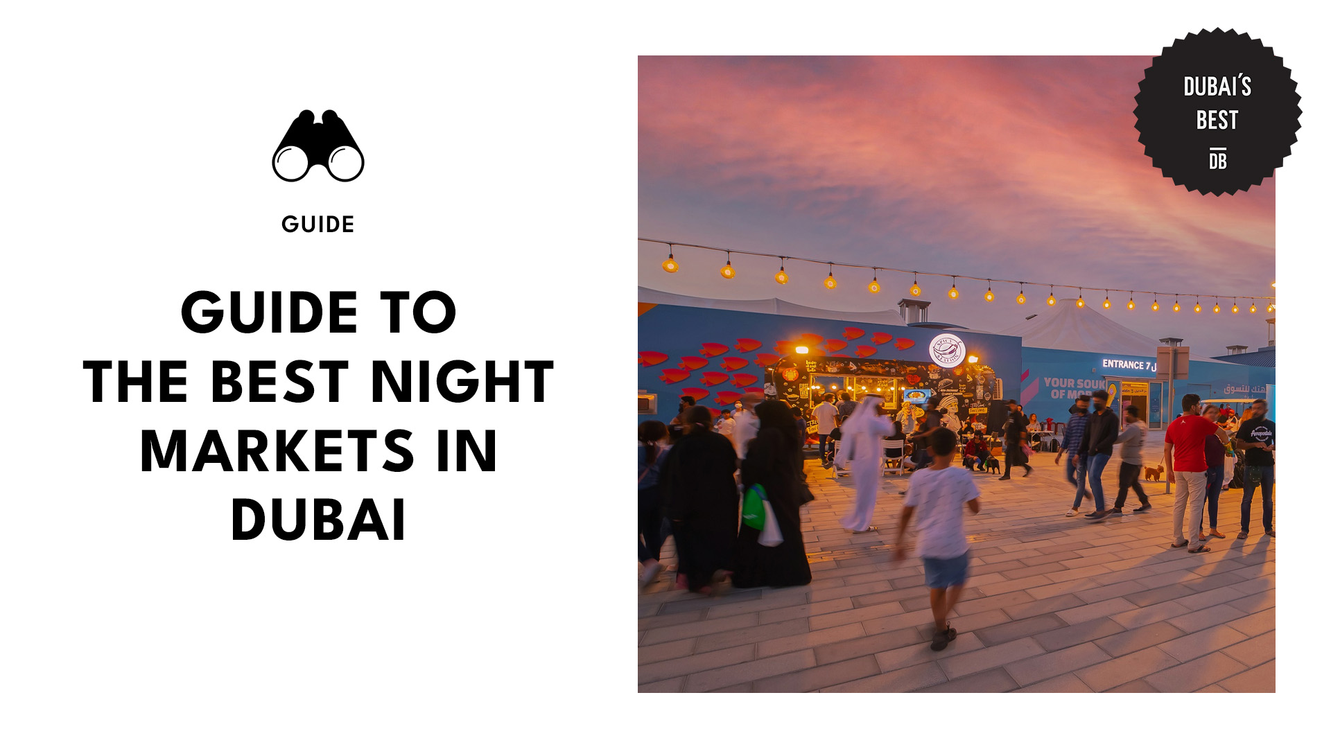 Guide to Best Night Markets in Dubai
