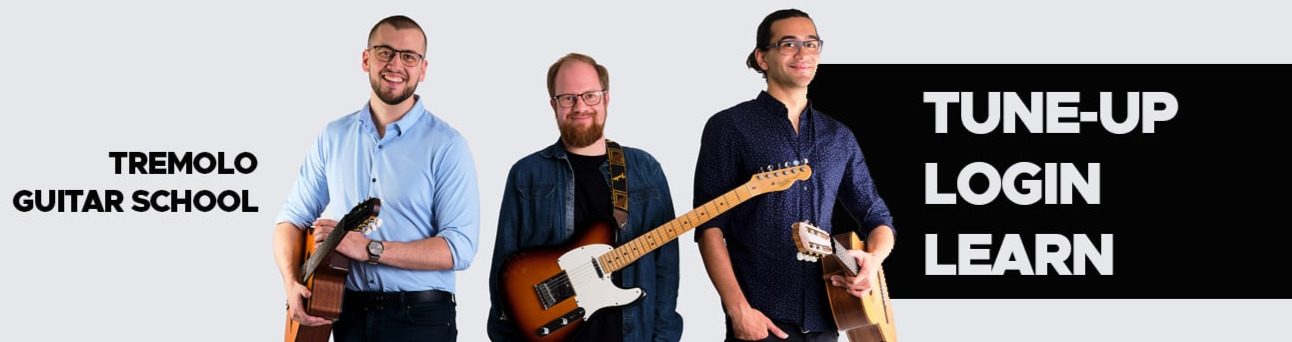 Tremolo Guitar School Banner