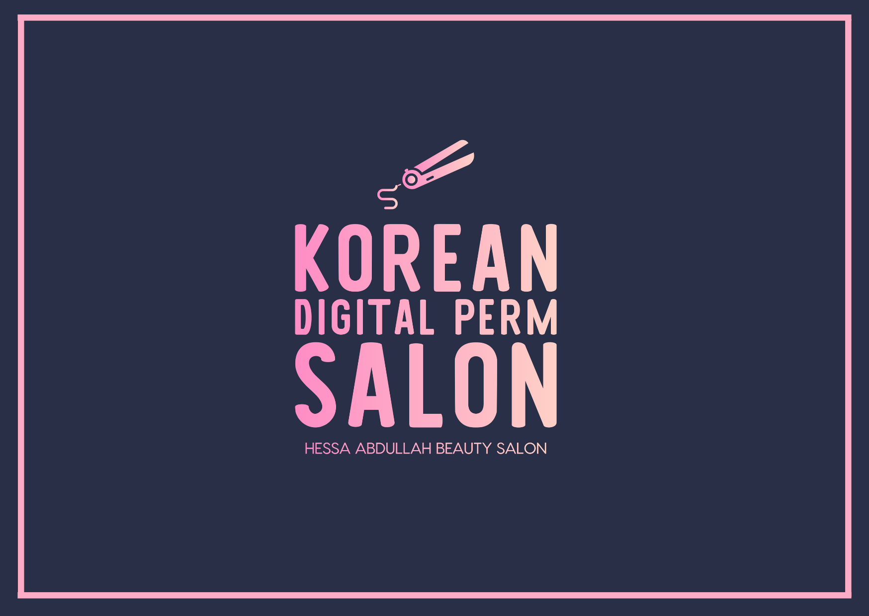 korean digital perm salon