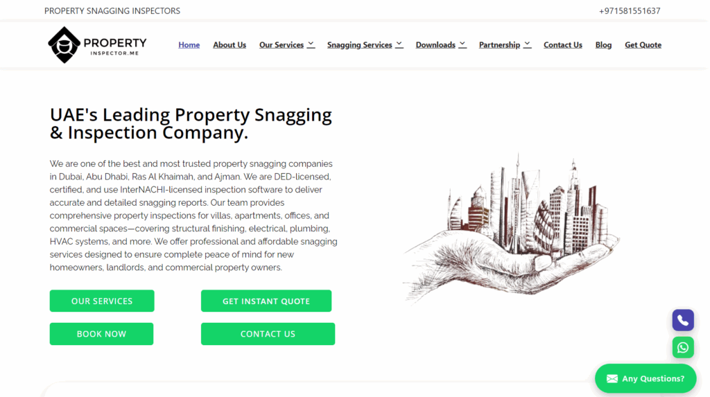 property inspectors homepage